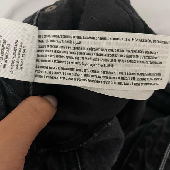 Abercrombie mom jeans - size 8s - Picture 5 of 5